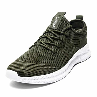 Tvtaop Herren Schuhe Sneaker Laufschuhe Turnschuhe Joggingschuhe Grün
