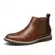 Bruno Marc Herren Stiefel Chelsea Boots Stiefeletten Stiefel BRAUN SBBO2218M-E Größe 41 (EUR)