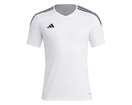 Men's TIRO 23 JSY T-Shirt, White/Black, L