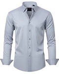 J.Ver Herren Hemd Regular Fit Grau