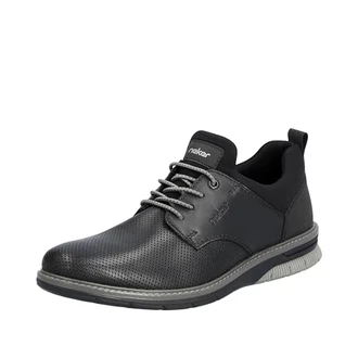 Rieker Schnürschuh Slip-On Sneaker Schwarz/Blau/Dunkelblau/Grau/Dunkelgrau Rieker Schnürschuh Slip-On Sneaker Schwarz/Blau/Dunkelblau/Grau/Dunkelgrau