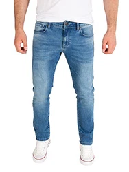 Yazubi Akon Herren Jeans Blau/Blue Horizon