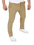 WOTEGA Herren Stoffhose Chino Style Glenn Beige
