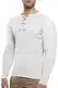 Carisma Herren Feinstrick-Pullover für Winter und Übergang ● Herren Longsleeve mit gerippten Ärmeln ● Herren Langarmshirt Rundhals-Pullover für Herren 7777 beige M