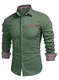 Meilicloth Jeanshemd Herren Cowboy Langarmhemd Denim Shirt Freizeithemd männer Business Casual Western Dunkelgrün M Meilicloth Jeanshemd Herren Cowboy Langarmhemd Denim Shirt Freizeithemd männer Business Casual Western Dunkelgrün M