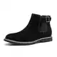 Bruno Marc Herren Chelsea Boots Wildleder Stiefel Stiefeletten SCHWARZ SBBO2219M-E Größe 41 (EUR)