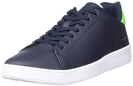 Herren Cupsole Sneaker Court Leather Cup Schuhe, Blau (Desert Sky), 41 EU