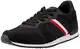 Tommy Hilfiger Herren Runner Sneaker Iconic Mix Runner Sportschuhe, Schwarz (Black), 41 EU