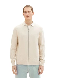 Herren 1034942 Strickjacke, 13523 - Cargo Beige Melange, XL