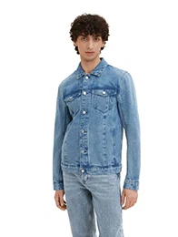 Herren Jeansjacke 1035513, 10118 - Used Light Stone Blue Denim, L