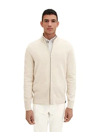 Herren 1035915 Strickjacke, 13523 - Cargo Beige Melange, L