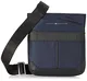 Tommy Hilfiger Herren Umhängetasche TH Elevated Nylon Mini Crossover Klein, Blau (Space Blue), Einheitsgröße