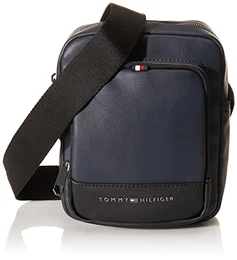 Herren Umhängetasche TH Essential Mini Reporter Klein, Blau (Space Blue), Einheitsgröße