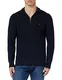 Tommy Hilfiger Herren Pullover ohne Kapuze, Blau (Desert Sky), S