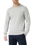 Tommy Hilfiger Herren Pullover 1985 ohne Kapuze Grau