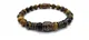 Nahle   Wikinger Armband   Tigerauge 8mm Viking Stretch- Armband   handgemachtes Perlenarmband   mit edler Schmuckschachtel (18, Tigerauge)