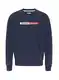 Tommy Hilfiger Herren TJM Reg Essential Graphic Crew Sweatshirts, Twilight Navy, M