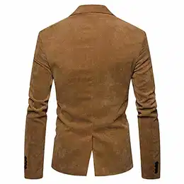 Warme Herren Herren Herbst Winter Casual Cord Slim Langarm Mantel Anzug Jacke Blazer Top Herren Frühjahrs Jacken