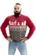 U LOOK UGLY TODAY Hässlicher Weihnachtspullover Herren Unisex Lustig Ugly Christmas Sweater Chunky Gestrickter Festlicher Fairisle Pullover für Weihnachten
