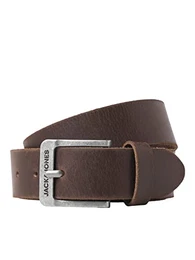 Legerer Echtleder Gürtel Klassischer Leather Belt mit Löcher JACROCK