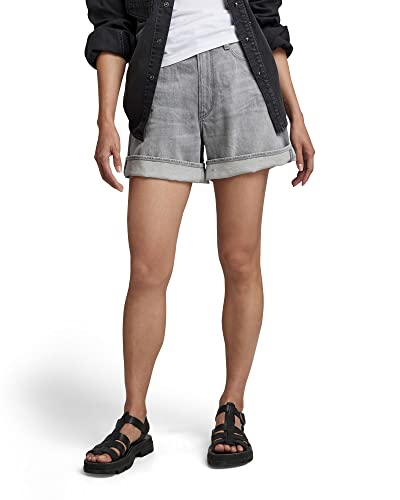G-Star Damen Fatigue Shorts – Oberschenkellang, Straight Fit, Mit Aufgesetzten Taschen