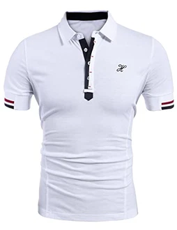 COOFANDY Casual Slim Fit Polohemd Herren Kurzarm Classic Polo Tees