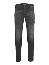Jack & Jones Herren Jeans Glenn Original Schwarz/Black Denim (12212931)