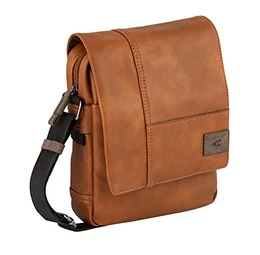 , LAOS, Herren, Schultertasche, S, Cognac