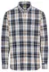 camel active Herren Karohemd aus Reiner Baumwolle Dunkelblau Menswear-M
