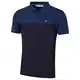 Calvin Klein Herren Farbe Block Leicht Golf Polo Hemd - Cobalt Marl/Marine - M
