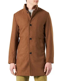 JACK&JONES Men's JPRBLA BANES Wool Mantel, Dark Coat Khaki, M