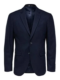 Herren Slhslim-adrian Blz B Noos Sakko, Navy Blazer, 52 EU