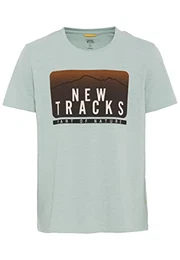 Herren Kurzarm T-Shirt aus Bio-Baumwolle Hellgrün Menswear-M