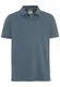 camel active Herren Piqué Poloshirt aus Reiner Baumwolle Blau Menswear-M