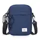 DUGEHO Umhängetasche Herren Klein, Schultertasche Herren zum Umhängen Klein, Wasserdichte Reißverschluss Handy Schultertasche für Freizeit Urlaub Ausflug Spaziergang(Blau)
