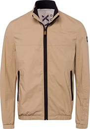 Herren Style Calvin Ultralight Cotton Mix Blouson Leichte Baumwolljacke, Sesame, L