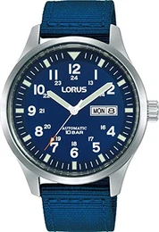 Herren Analog Automatik Uhr mit Nylon Armband RL409BX9