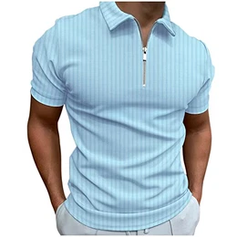 Hemd Herren Lässig Comfort Leichte Freizeithemden Bluse T Shirt Top Comfort Loose große größe Revers Streetwear Kurzarm mit Kontrast Polokragen Beach Shirts
