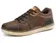 ARRIGO BELLO Sneaker Herren Freizeitschuh Schuhe Berufsschuhe Sportschuhe Outdoor Leichtgewicht Walkingschuhe Sneakers Größe 41-46 (B1 Braun, Größe_43)