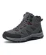 ARRIGO BELLO Winterstiefel Herren Winterschuhe Stiefel Stiefelette Gefütterte Schneestiefel Outdoor Boots Arbeitsschuhe Arbeitsstiefel Wandern Arbeiten 41-46(T Dunkelgrau,43)