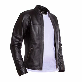 Vance Herren Echt Lederjacke