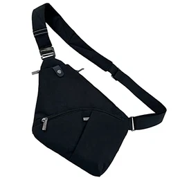 Schultertasche,Anti-Diebstahl Sling Bag,Schultertasche Herren Klein,Umhängetasche,Brusttasche,Herrentasche Klein,Crossbody Tasche Herren