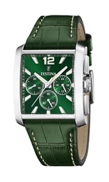 Herren Analog Quarz Uhr mit Leder Armband F20636/3