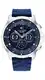 Tommy Hilfiger Multi Zifferblatt Quarz Uhr für Herren mit Marinblaues Silikonarmband - 1710489