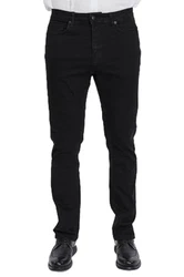 CEDY DENIM Herren Jeans Regular Fit Stretch Basic Washed (CD336) Schwarz (CD336)
