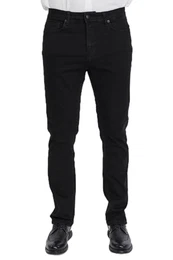 - Herren Jeans Regular Fit, Stretch Jeanshose, Herren High Waist, Straight Cut, Basic Washed, Männer Hosen CD336 (34W/32L Schwarz)