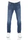 JACK & JONES Herren Jeans JJIGLENN Jeanshose Hose Slim Fit Stretch Denim Pant Blau w32, Farbe:Blue Denim (12225769), Größe:32W / 32L