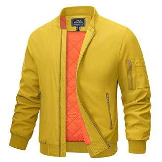 MAGCOMSEN Winterjacke Herren Fliegerjacke Classic Bomberjacke MAGCOMSEN Winterjacke Herren Fliegerjacke Classic Bomberjacke