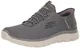 Skechers Herren Summits HIGH Range Sneakers, Charcoal Mesh/Trim, 43 EU
