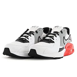 Air Max Excee Sneaker Schuhe (43, White/Black/red)